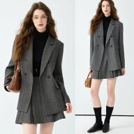 【ジャケット】【ジャケット+スカート】スカートスーツ レディース スーツ セットアップ 春秋 冬 可愛い …