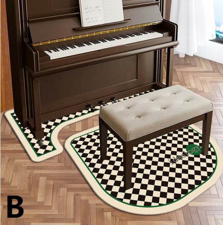 楽天市場】ピアノ防音マット 2枚セット おしゃれ セパレート アップ 