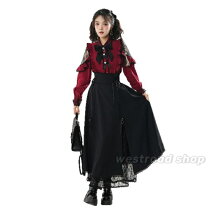楽天市場】ゴスロリ 服（カラーワインレッド）（ワンピース 