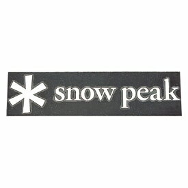 【日本正規品 13時まで当日出荷】スノーピークロゴステッカー アスタリスクS　snow peak（スノーピーク）