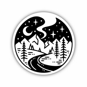 y{Ki 13܂œoׁzSTARRY NIGHT RIVER@STICKERS NORTHWESTiXebJ[m[XEGXgjX^[[iCgo[