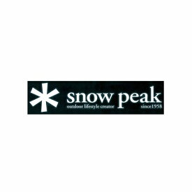 【日本正規品 13時まで当日出荷】スノーピークロゴステッカーアスタリスク L　snow peak（スノーピーク）