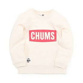 【日本正規品 13時まで当日出荷】Kid’s CHUMS Logo Crew Top　CHUMS（チャムス）キッズチャムスロゴクルートップ