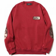 【日本正規品 13時まで当日出荷】LOGO PATCH SWEAT　devadurga（デヴァドゥルガ）ロゴパッチスウェット