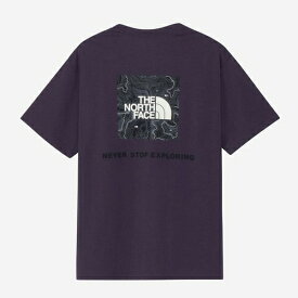 【日本正規品 13時まで当日出荷】S/S Back Square Traverse Logo Tee　THE NORTH FACE（ザ・ノースフェイス）ショートスリーブバックスクエアトラバースロゴティー（メンズ）