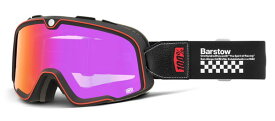 100％ ゴーグル BARSTOW （バーストウ）Erban ダークレッドミラーレンズ標準装備 モトクロス 正規輸入品 WESTWOODMX 24FA