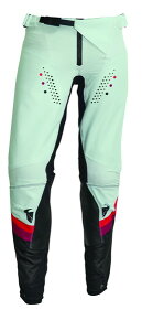 ガールズ用 MXパンツ THOR 23 PULSE REV ブラック/ライトミント 女性用 モトクロス 正規輸入品 WESTWOODMX