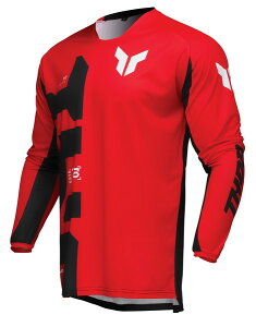 MXジャージ THOR LAUNCH FORGE レッド モトクロス 正規輸入品 WESTWOODMX 25