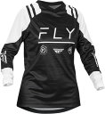 ガールズ用 MXジャージ FLY 24 F-16 ブラック/ホワイト 女性用 モトクロス 正規輸入品 WESTWOODMX
