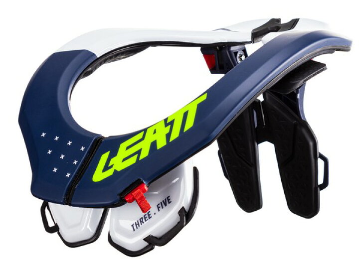 楽天市場】サポーター LEATT 24 (リアット) 3.5 ネックブレース ブルー 