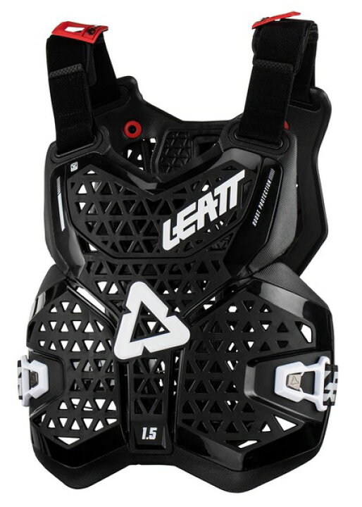 楽天市場】LEATT チェストプロテクター 1.5 ブラック （ネックブレース 