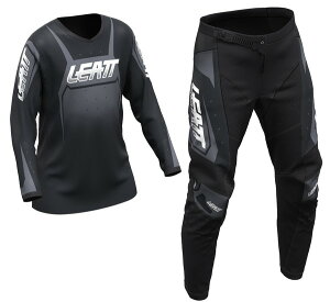 qp MXEGA ㉺Zbg LEATT 3.5 Ride Kit ubN BLACK LbYEWjAp W[Wpc gNX KAi WESTWOODMX 25