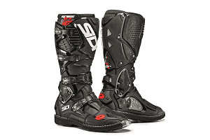 �u�[�c SIDI CROSSFIRE3 (�t���b�g�\�[��) �u���b�N/�u���b�N �N���X�t�@�C�A3 ���K�A���i WESTWOODMX