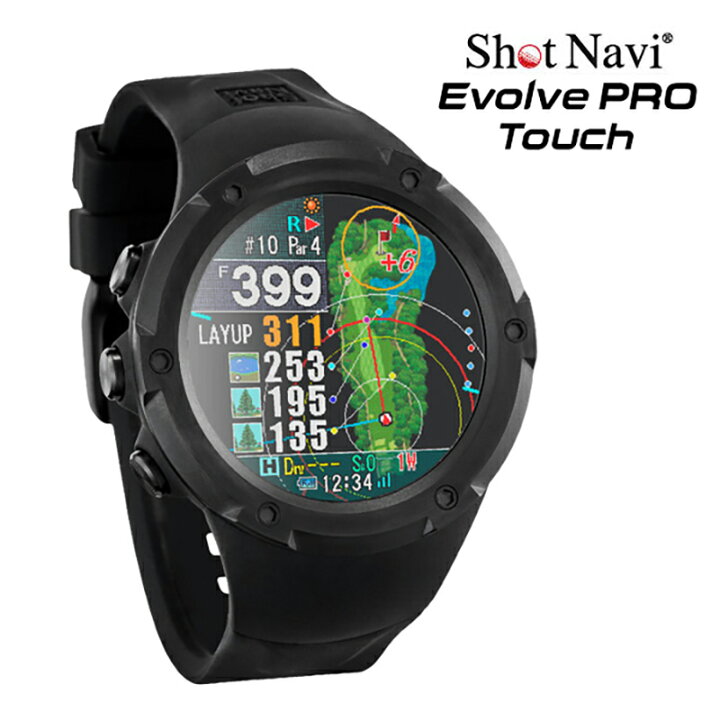 楽天市場】日本製 ゴルフナビ GPSナビ【ショットナビ Evolve PRO Touch 