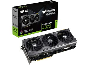 ASUS NVIDIA GeForce RTX 4070 搭載 ビデオカード OC edition 12GB GDDR6X TUF-RTX4070-O12G-GAMING 国内正規…