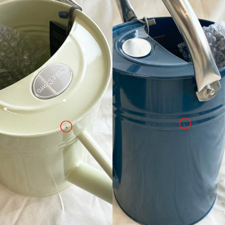 楽天市場】【アウトレット品50％OFF】K&S メタルジョウロ 4.5L Metal 