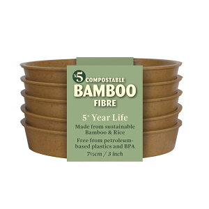 y߂₷Ȃ܂IzCMX Haxnicks |󂯎M M 7.5cm 5Zbg ou[\[T[  Aؔp󂯎M Bamboo Saucer