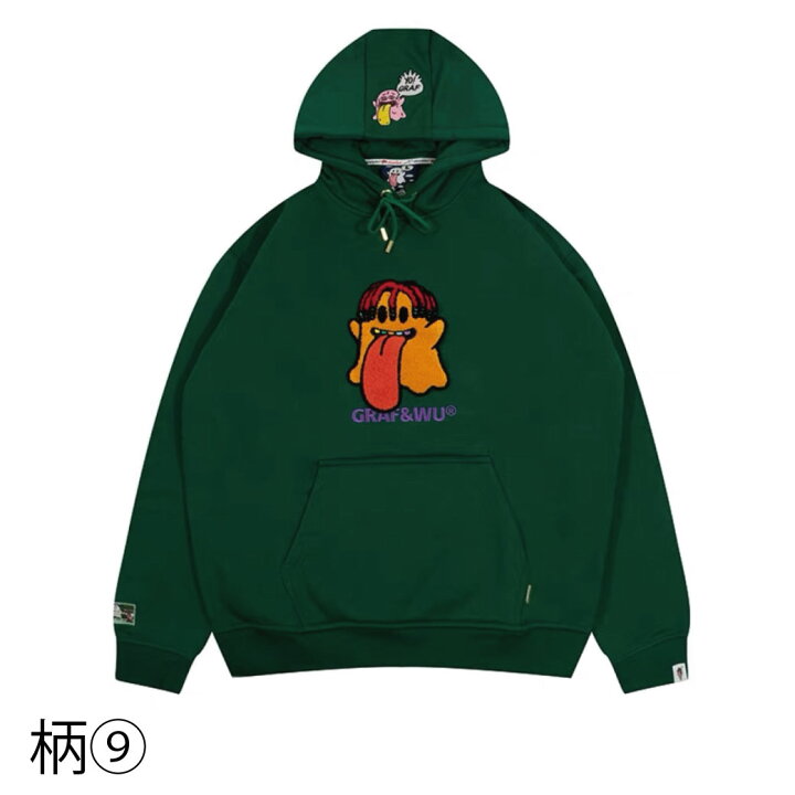 楽天市場】GRAF&WU グラフアンドウー パーカー 刺繍ワッペン オーバー 