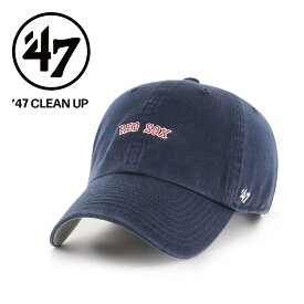 47 (フォーティセブン) レッドソックスキャップ CLEAN UP (BSRNS02GWS) Red Sox（ボストン） メンズ レディース 帽子 クリーンナップ ストラップバック ストリート ベースボールキャップ アウトドア カジュアル スケボーユニセックス 送料無料