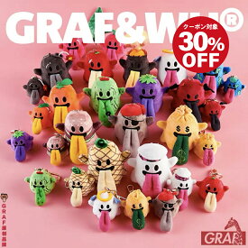 クーポン対象 GRAF&WU グラフアンドウー キーホルダー ロゴキャラクター キーチェー チャーム エンジェル デビル ブランド 海外ファッション 海外ブランド　中国ファッション ユニセックス メンズ レディース ストリート (graf-054)