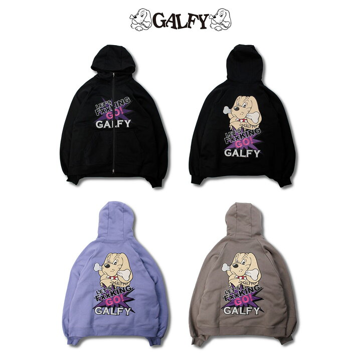 楽天市場】GALFY ガルフィー LFG!! ジップパーカー あす楽対応 送料 