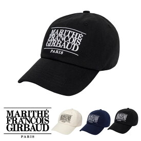 Marithe + Francois Girbaud (マリテフランソワジルボー) CLASSIC LOGO CAP (1MG23CHG101) 正規品 韓国ブランド ユニセックス CAP 帽子 10代 20代 30代 レディース メンズ ロゴ 送料無料