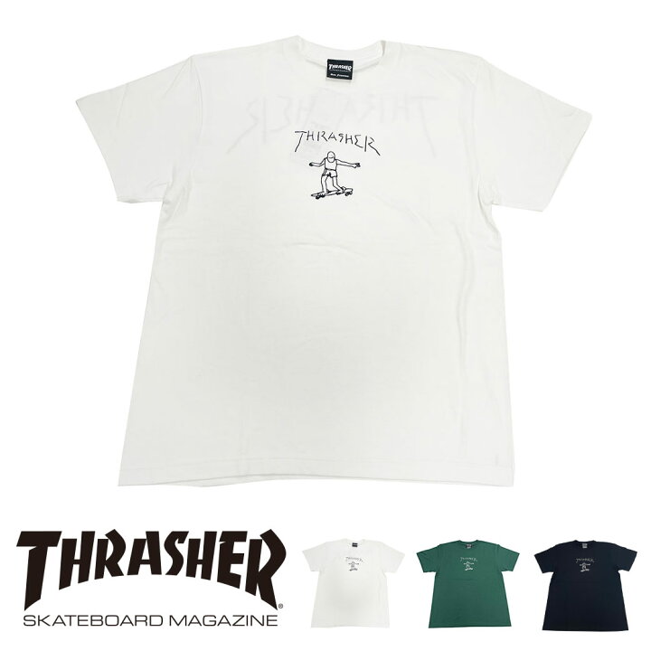 楽天市場】THRASHER(スラッシャー) GONZ ART マークゴンザレス (th8128 