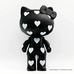TRIPPY MIKIO ART gbs[~LIA[g HELLO KITTY BLACK SERIES HEART  yΉ TI LeB n[LeB ubNV[Y tBMA