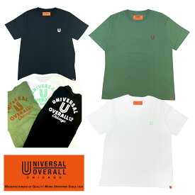 ユニバーサルオーバーオール UNIVERSAL OVERALL UO BACK PRINT TEE　バックプリントTシャツ u2313232-c ユニセックス レディース メンズ あす楽対応 送料無料 universal overall