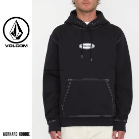 VOLCOM ボルコム パーカー WORKARD HOODIE (A4112411) 送料無料 20代 30代 40代 フーディー 長袖 ロングスリーブ ロゴ アウトドア コットン メンズ レディース ユニセックス