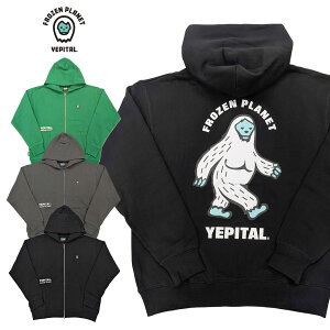 Yepital YP/ ETI ZipUp Hoodie �C�G�s�^�� ���� �p�[�J�[ �t�B�[�f�B�[ �X�E�F�b�g �����y�Ή� �������� ���j�Z�b�N�X ���f�B�[�X �����Y NIGO �n�C���b�N �I�����W �`���R�[�� �u���b�N