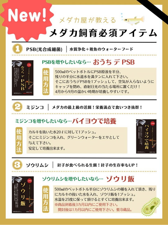 楽天市場】メダカ タマミジンコ 特化培養液【バイヨウで培養 1本】ミジンコ餌 PSB(光合成細菌) ゾウリムシ ミジンコ PSB 生クロレラ と同梱包可能 : world green aquarium 楽天市場】メダカ タマミジンコ 特化培養液【バイヨウで培養 1本】ミジンコ餌 PSB(光合成細菌) ゾウリムシ ミジンコ PSB 生クロレラ と同梱包可能 : world green aquarium