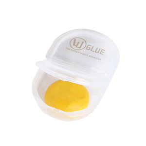 【グルーデコ】 エポキシ系樹脂粘土 wGlueシトリン(黄色)20g
