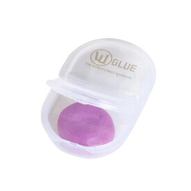 【グルーデコ】 エポキシ系樹脂粘土 wGlueライトアメジスト（薄紫色）20g