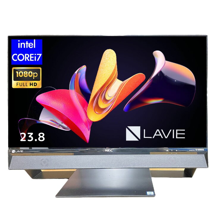 楽天市場】地デジ BS 視聴 23.8 in NEC ラビ LAVIE DA770 黒 TV 