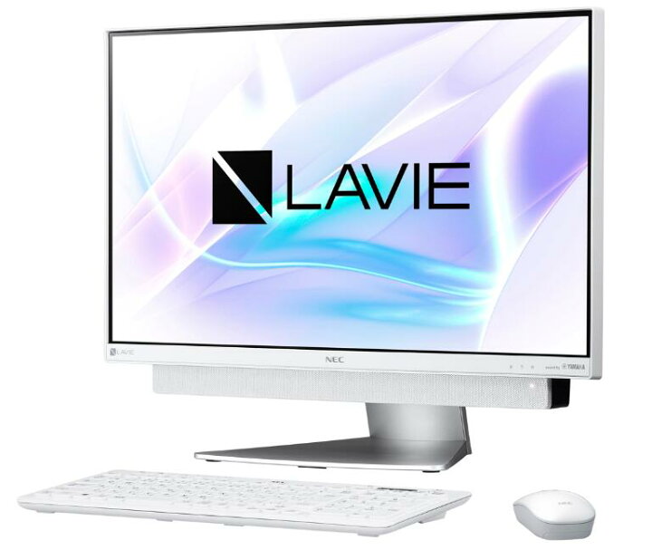 楽天市場】地デジ BS TV視聴 NEC LAVIE DA770 白 ラビ 一体型 