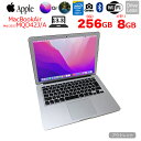 【新品バッテリに交換済】【中古】Apple MacBook Air 13.3inch MQD42J/A A1466 2017 選べるOS Monterey or BigSur [core i7 5650U 2.2GHz メモリ8GB SSD256GB 無線 BT カメラ 13.3インチ ] :アウトレット