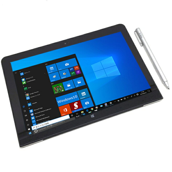 高速SSD タブレット 中古良品 10型ワイド NEC PC-VK16XTAAN Atom x7  