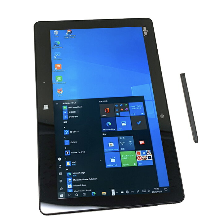 送料無料 11.6型 タブレット 富士通 Q616/N 中古良品 第6世代 CoreM5 