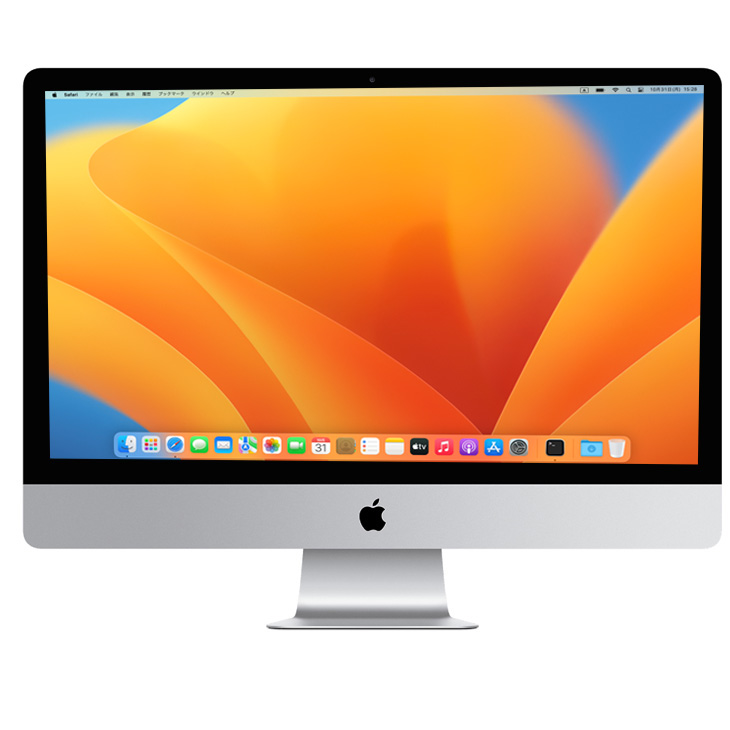 【中古】Apple iMac 27inch MRQY2J/A A2115 5K 2019 一体型 選べるOS [Core i5 8500 3GHz  16G SSD256GB 無線 BT カメラ 27インチ ]:美品 | 中古パソコン販売のワットファン