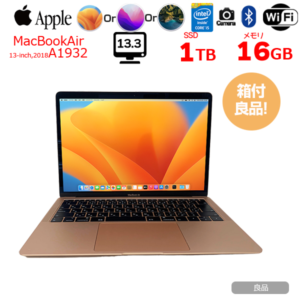 MacBook Air 2018 128G A1932 touchID有り lhee.org