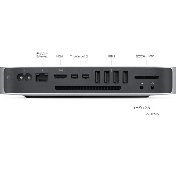 楽天市場】【中古】Apple Mac mini MGEQ2J/A A1347 Late 2014 小型 
