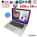 【新品バッテリに交換済】Apple MacBook Pro 15.4inch MJLQ2J/A A1398 Mid 2015 選べるOS USキー [core i7 4770HQ 16G 256GB カメラ 15.4 ] ：アウトレット