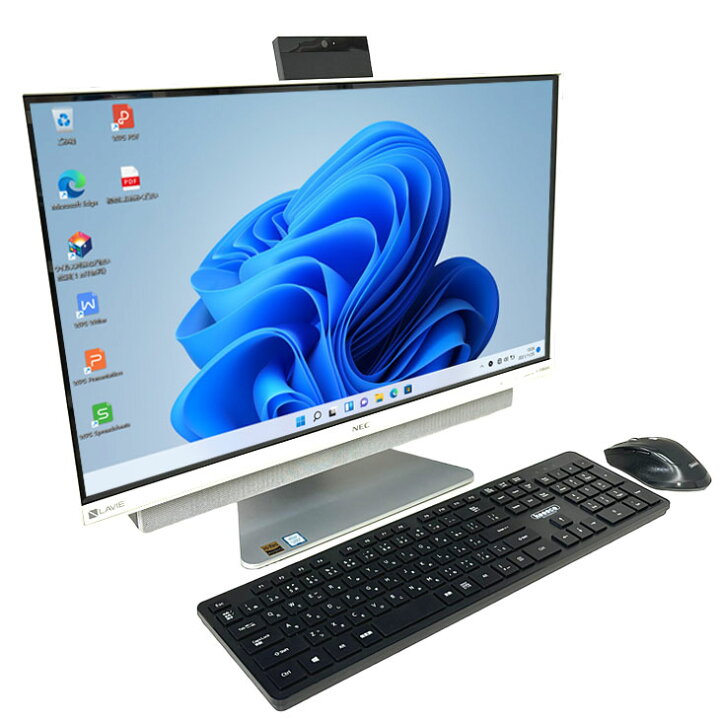 楽天市場】NEC LAVIE Desk DA770/KAW 中古 一体型デスク 地デジ Office 
