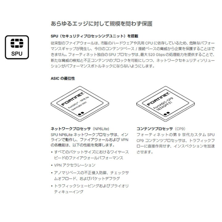 楽天市場】FORTINET FG-200E FortiGate 200E UTM セキュリティ機能を 