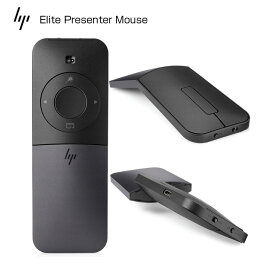 【中古】HP Elite Presenter Mouse 2CE30AA-ABA　プレゼンターにもなる変形Bluetoothマウス タッチコントロール式 ケース付属