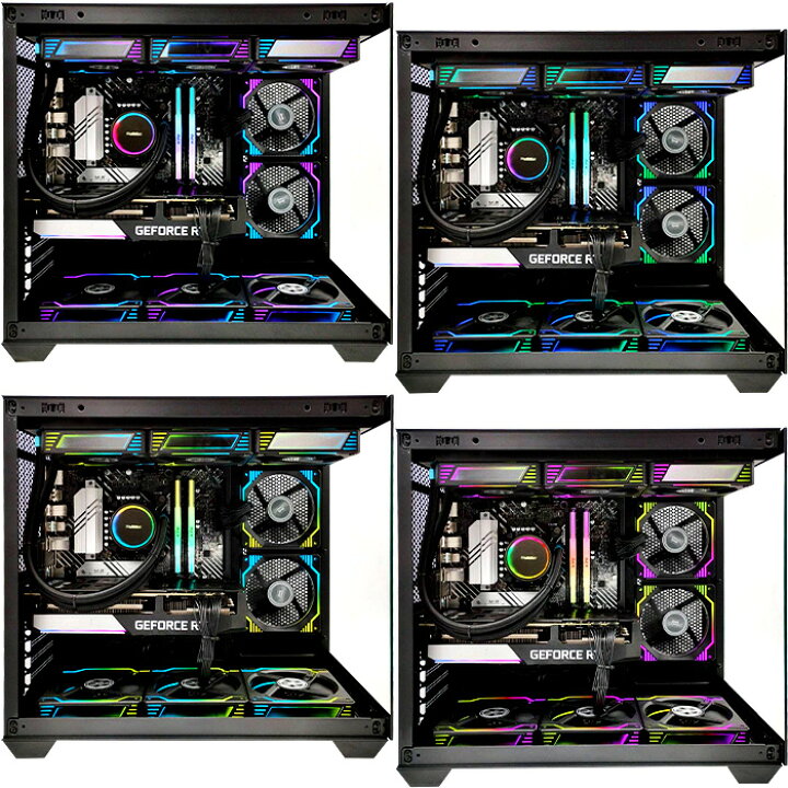 楽天市場】ゲーミングPC デスクトップパソコン 黒海景房シームレス HJF 
