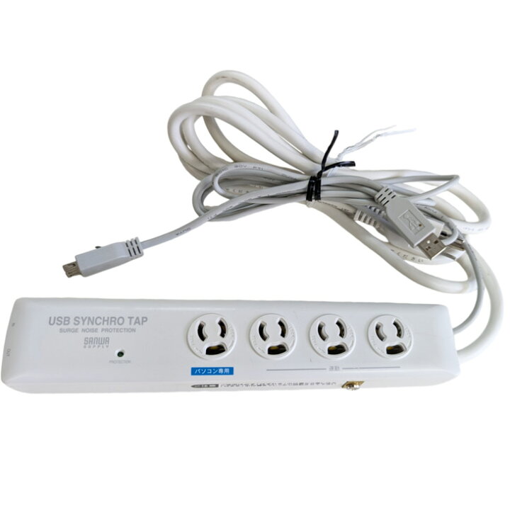 楽天市場】【中古】サンワサプライ SANWA TAP-RE9SPUN 高性能雷連動 