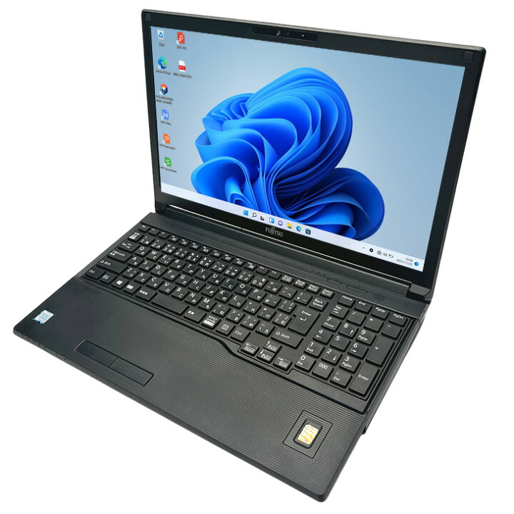富士通 A579/A 第8世代i3 メモリ8GB SSD128GBOffice2019Win11 DVD/無線 