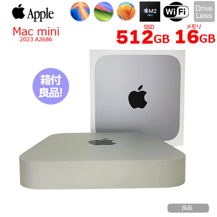 2023 Mac Mini M2 Pro (16GB/512GB) 良好な状態